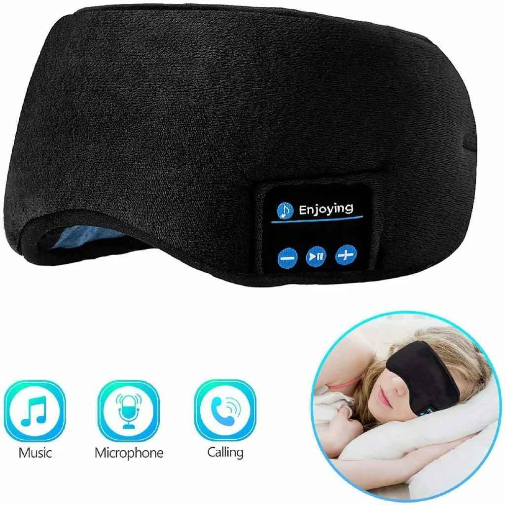 MASCARA PARA DORMIR CON AUDIFONO BLUETOO